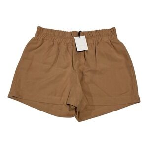 WT Hatch Maternity Asher Linen Shorts‎ Size 2 Sandstone Pull-On MSRP $148